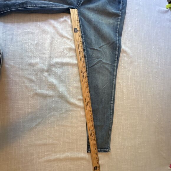 Judy Blue Jeans Womens 13/31 Blue High Rise Skinny Fit Stretch JB82190LT (31x29) - Picture 11 of 12